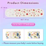 Mybow Umbilical Cord Cover for Newborn Baby Belly Button Band Tummy Wrap Infant Abdominal Binder Umbilical Hernia Belt Baby Colic Wrap Belly Protector Cloth Wrap - Image 5